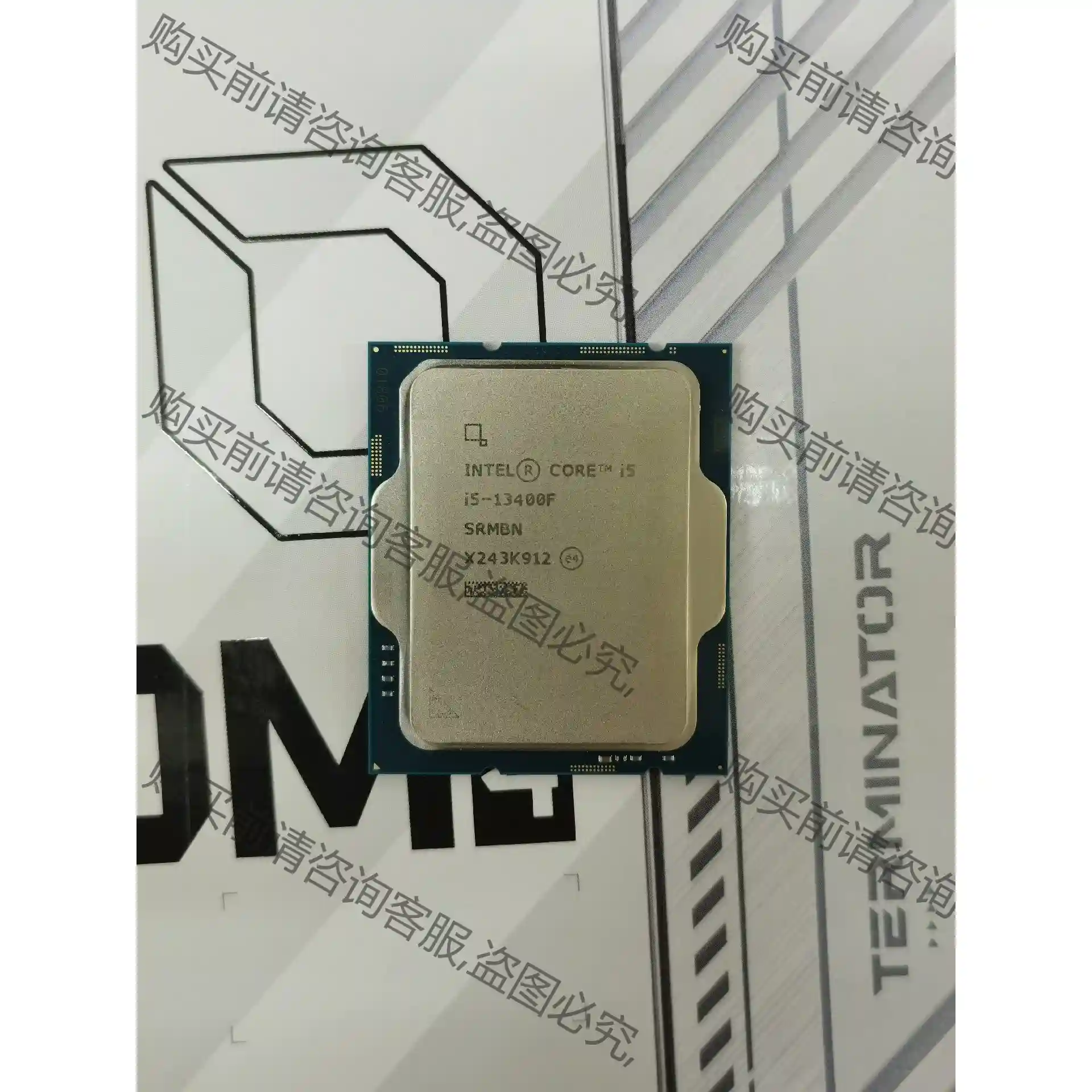 I3-13100F散片+七彩虹B760M F PRO 议价再拍 拆机件