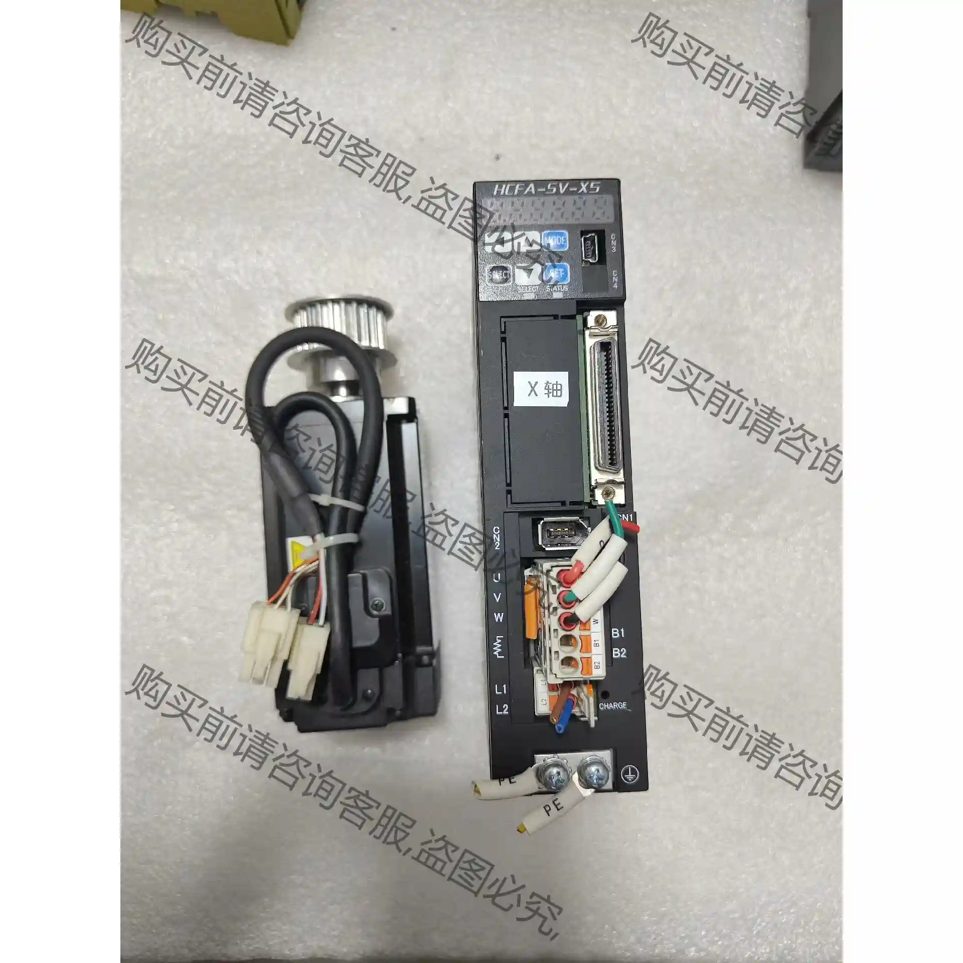 拆机禾川400w伺服 X5MH40A-N2LN 议价再拍 拆机件