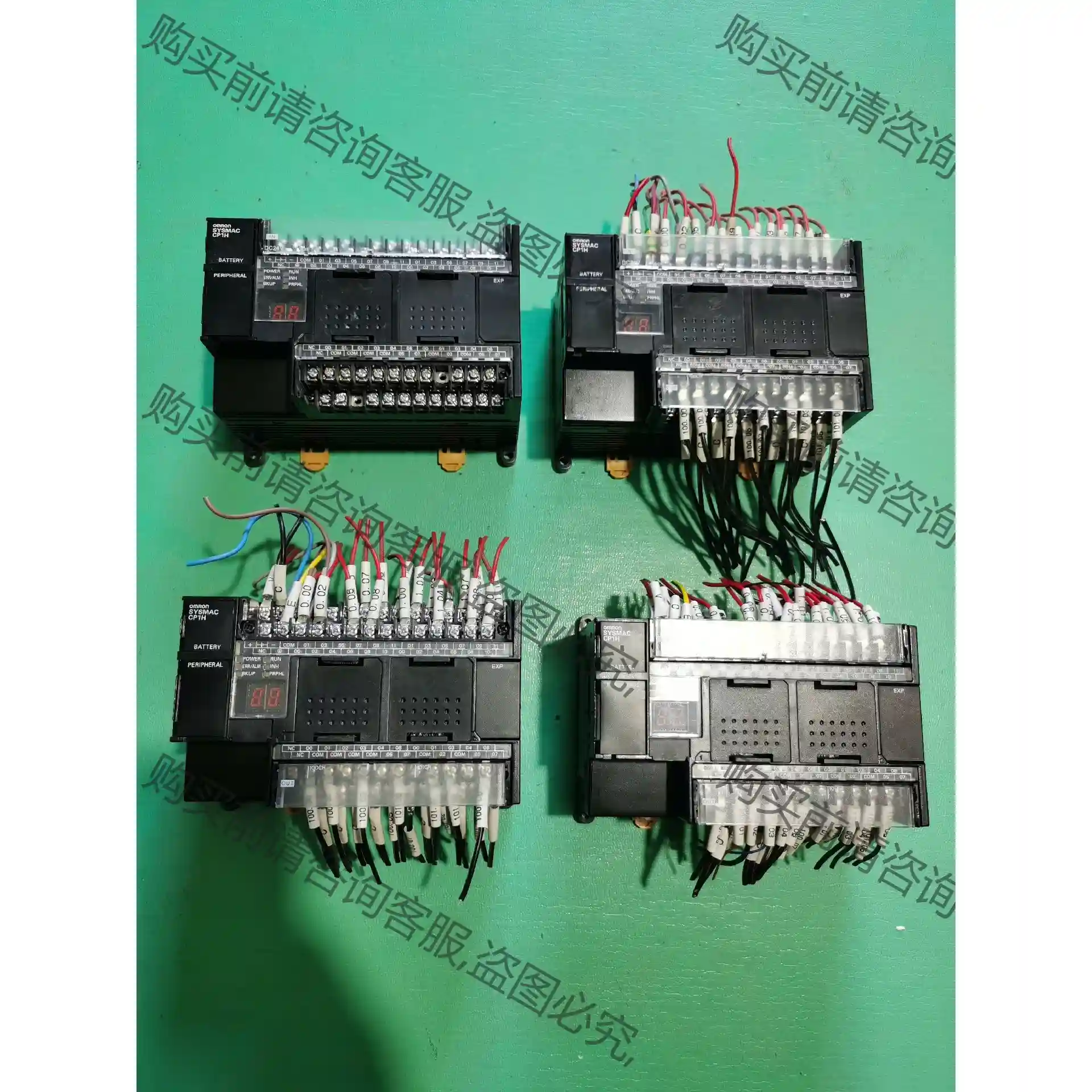欧姆longCP1H-X40DT-D可编程控制器，二手拆机，实物拍 议价再拍