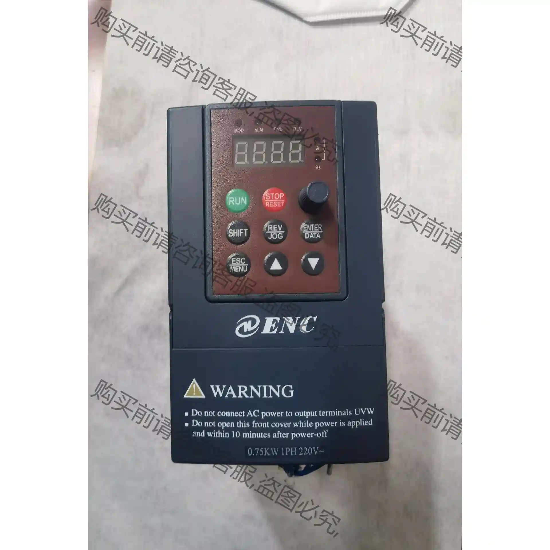 ENC易能变频器EDS800-2S0007N 议价再拍 拆机件