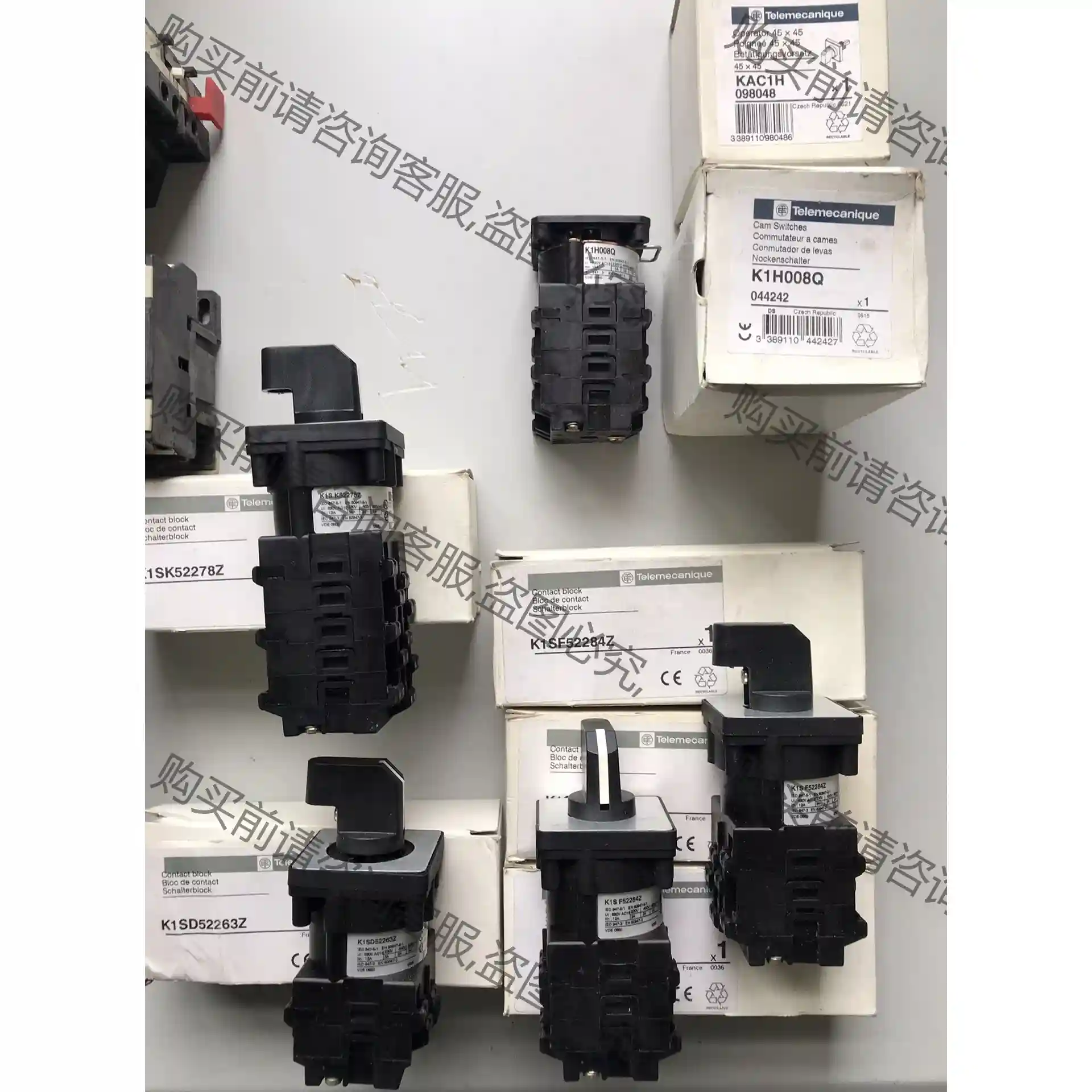施耐de转换开关 凸轮开关。K1SF52284Z、K1SD52 议价再拍 拆机件