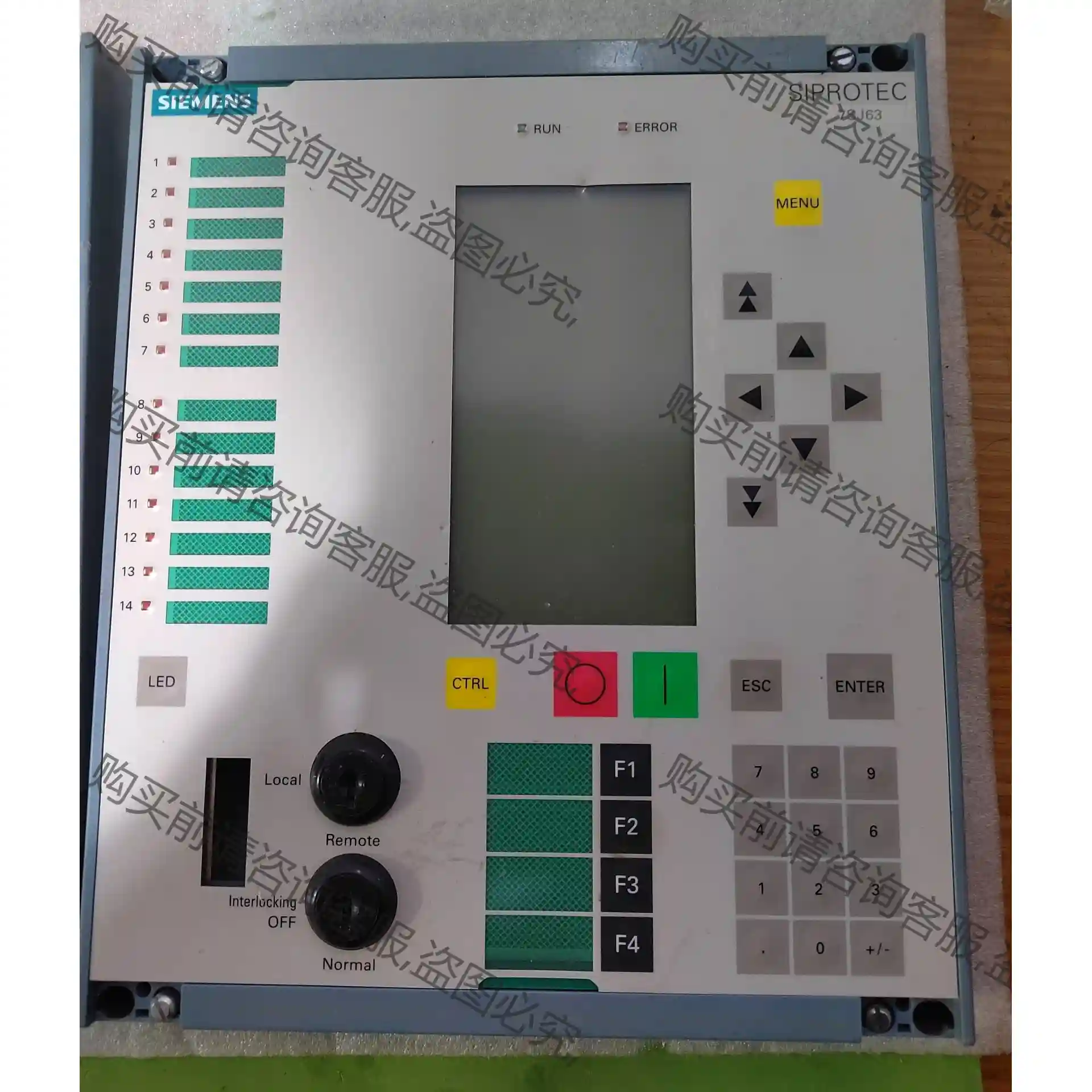 7SJ6321-5EB20-3FE0/EE西门zi微机综合保护 议价再拍 拆机件