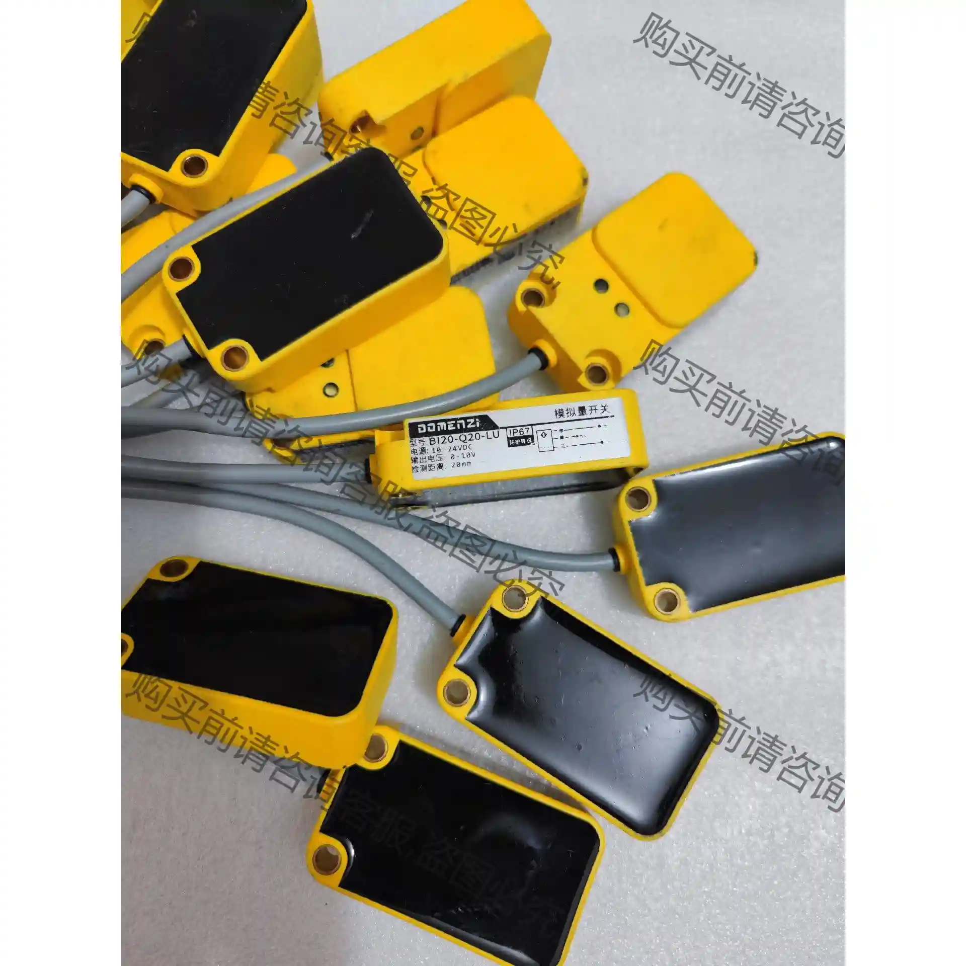 大型接近开关模拟量开关DOMENZI,YAOFENG: 议价再拍 拆机件