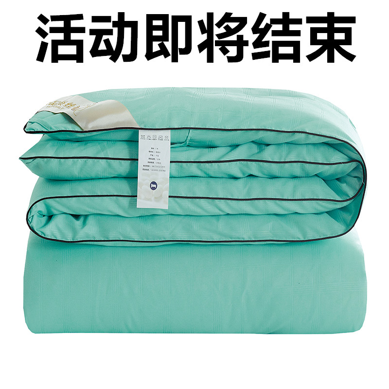蚕丝被100%桑蚕丝春秋被空调被夏凉被单双人子母被加厚保暖冬被芯