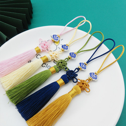 博婷祥云中国结流苏穗子挂件装饰