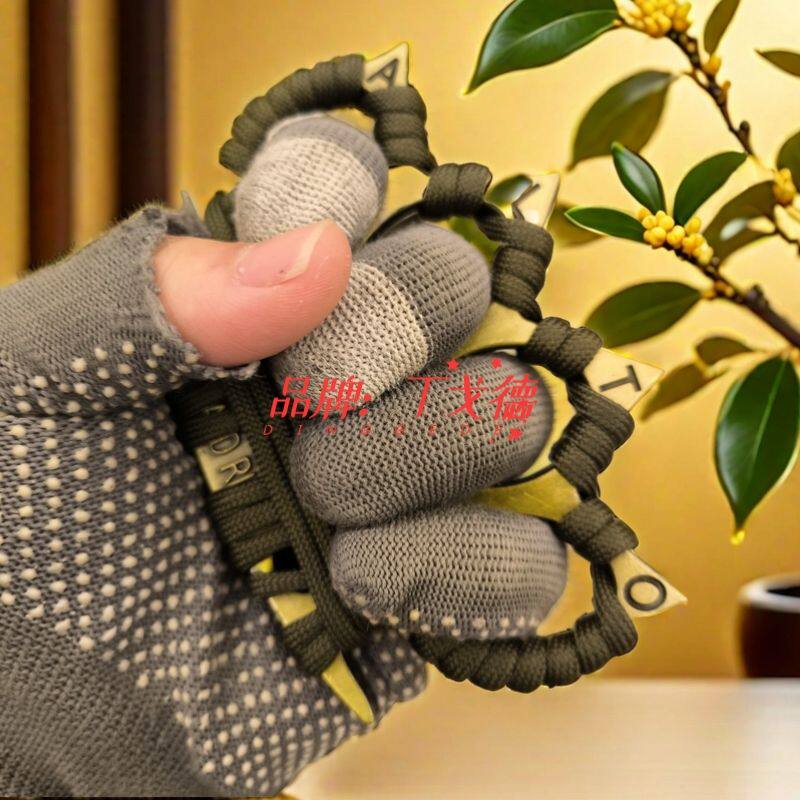 304加厚不锈钢纯钢四指指虎破窗器防身防狼车载虎拳扣户外手撑子
