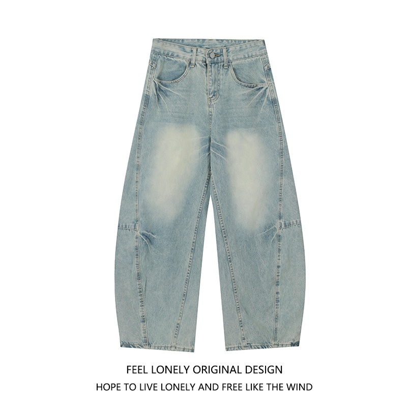 春秋新品潮牌休闲牛仔裤