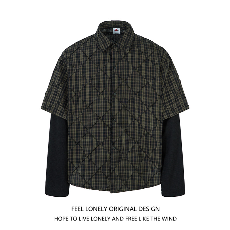 春秋新品潮牌休闲衬衫