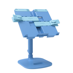 阅读架儿童可调节升降读书架看书支架小学生书架桌面书夹固定书本伸缩书立翻放夹书架子神器