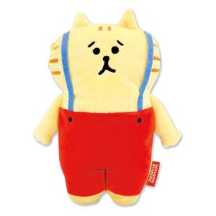 日本mind wave卡通造型毛绒笔袋30th30周年系列咕噜猫柴犬吱吱豆兔子软萌可爱玩偶公仔文具袋收纳包儿童笔盒