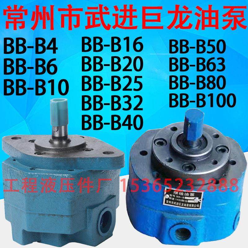 新款常州市武进巨龙油泵有限公司 BB-B16 BB-B25 B20 B6 B32 包邮