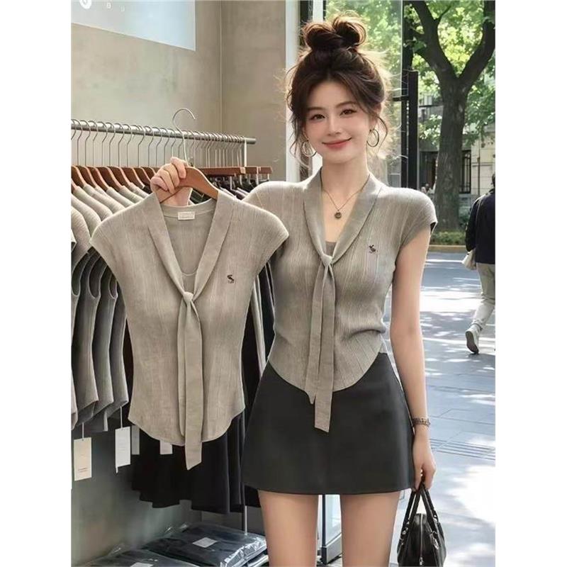 辣妹时尚女装套装夏季刺