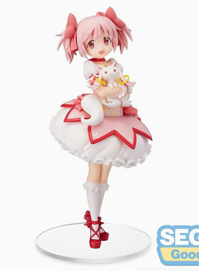 正版日本世嘉SEGA魔法少女小圆周边魔女鹿目圆香丘比景品手办圆神