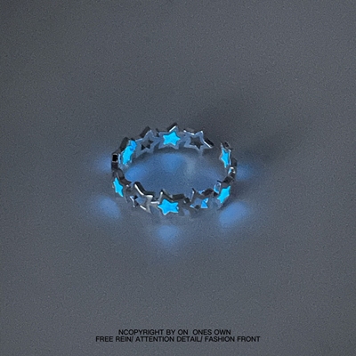 无聊了戴个能发光的星星！