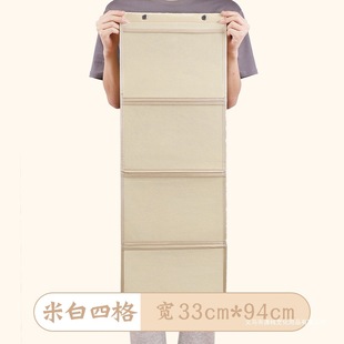 幼儿园美术作品展示袋挂袋A4学校绘画素材收纳袋奖状墙贴5格4格3