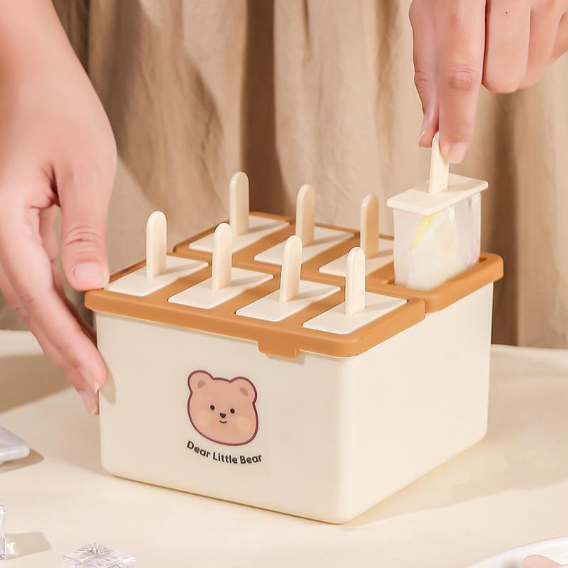 雪糕模具家用食品级冰冻冰棍冰柜冰箱棒冰棍自制冰格棒冰盒冰棒
