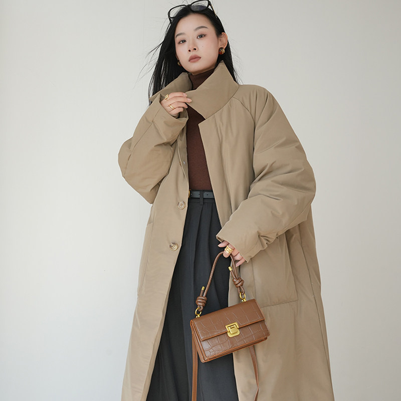 2025年冬季女装立领防寒棉服高端时尚加厚保暖外套长款过膝翻领棉,女装/女士精品,棉衣/棉服,淘宝优惠券,粉丝福利购,淘宝优惠卷