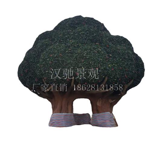 大型景观游乐园雕塑GRC项目景观卡通门头雕塑玻璃钢造型树形手工