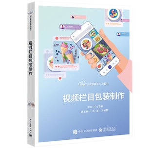 电子工业出版 视频栏目包装 张春丽 制作 社9787121432569