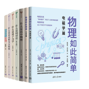 什么是量子力学 物理科普书 物理难题150例 什么是麦克斯韦方程组 力学篇 什么是相对论 物理如此简单 什么是高中物理 电磁学篇