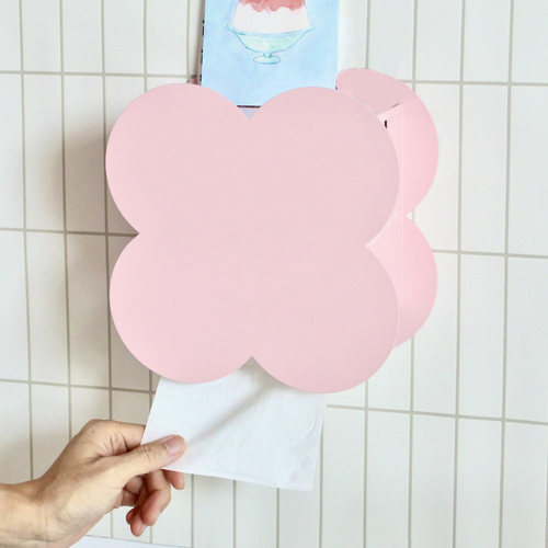 原创花型厕所卫生间壁挂式纸巾盒