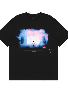 美式小众潮牌TravisScott短袖男女fog高街T恤宽松圆领夏季VTG半袖