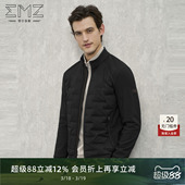 白鹅绒 商务简约立领短款 冬季 男士 羽绒服外套 新款 EMZ鄂尔多斯