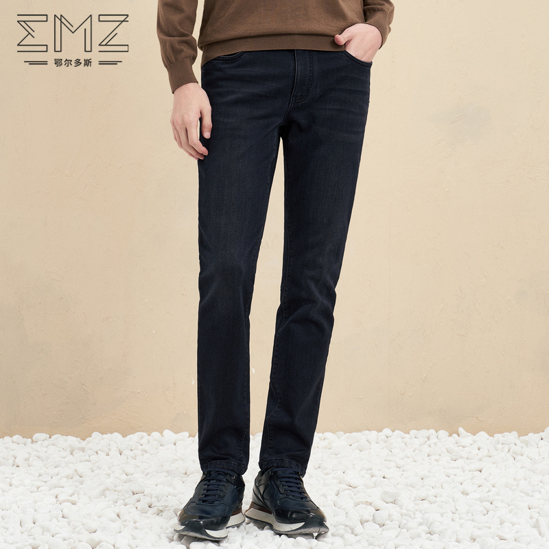 长裤牛仔裤EMZ拉链秋冬