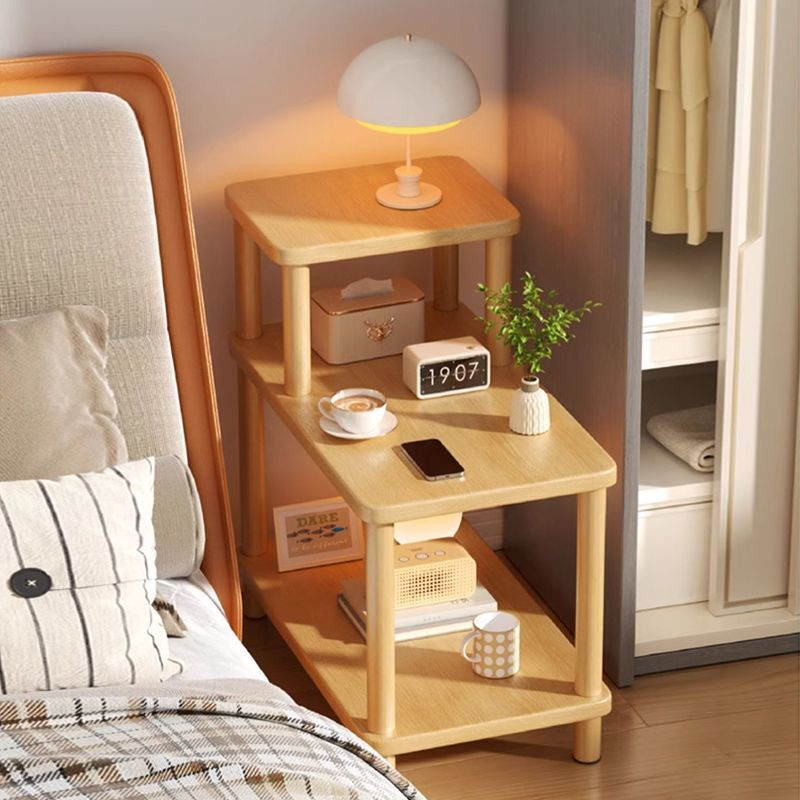 简易卧室床头柜子实木家用卧室床边柜替代品神器极窄小边几置物架,住宅家具,床边桌,淘宝优惠券,粉丝福利购,淘宝优惠卷