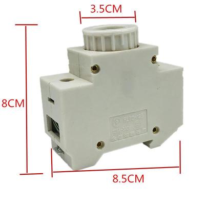 永信螺旋式熔断器8-12502698底座保险丝座开关盒380