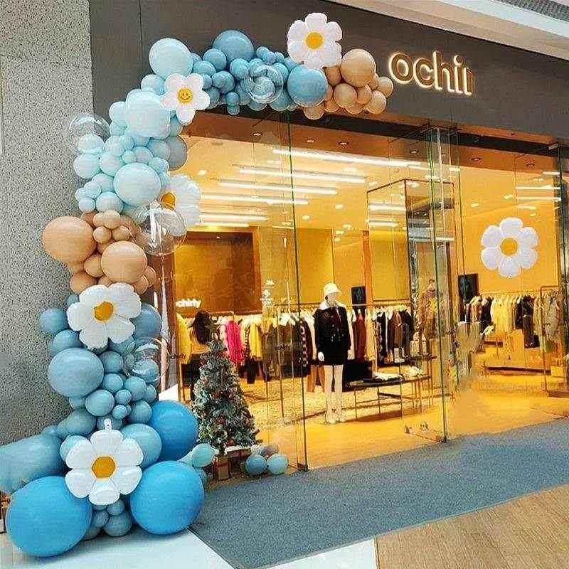 小雏菊铝膜气球链拱门商场店铺节日活动新店开业生日场景装饰布,节庆用品/礼品,气球,淘宝优惠券,粉丝福利购,淘宝优惠卷