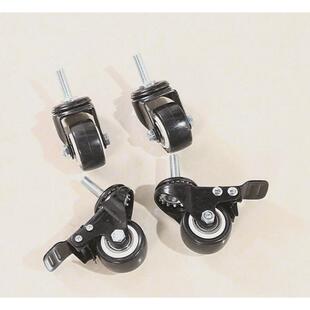 运达货架-不锈钢置物架配套轮子38管万向轮子