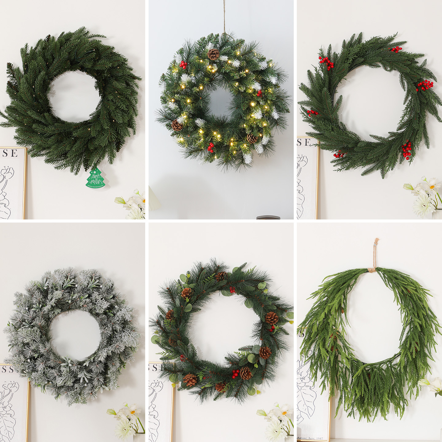 igood圣诞节50cm环保发光挂饰