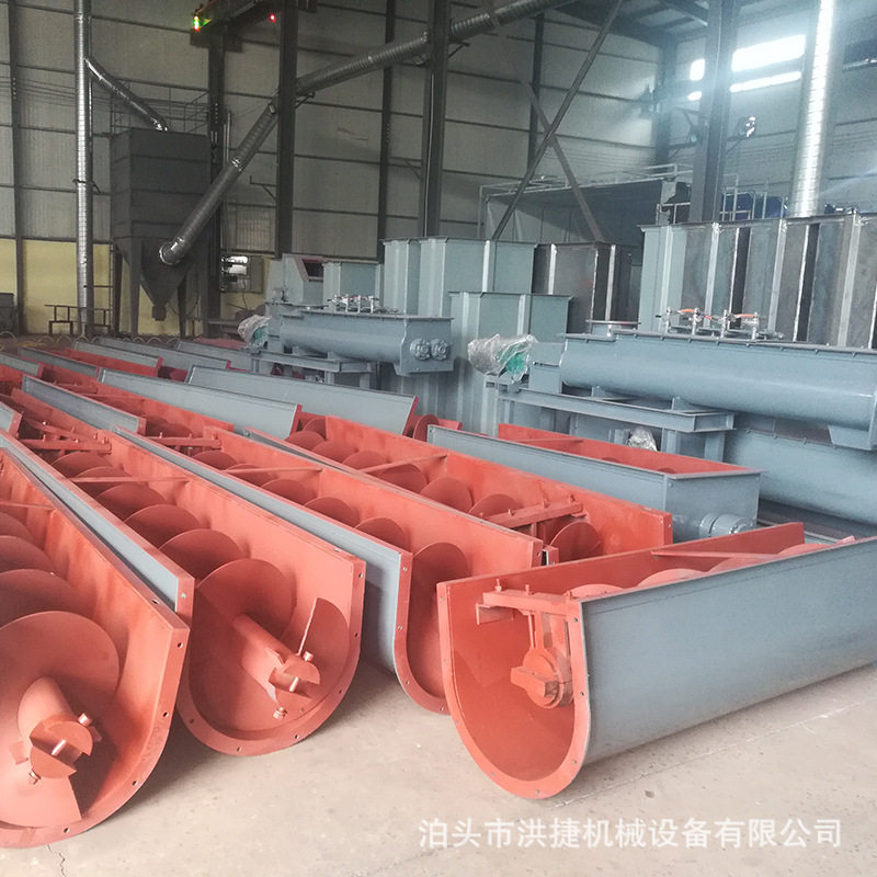 ls螺旋输送机水泥蛟龙输送机粉料螺旋上料机管式水泥螺旋输送机