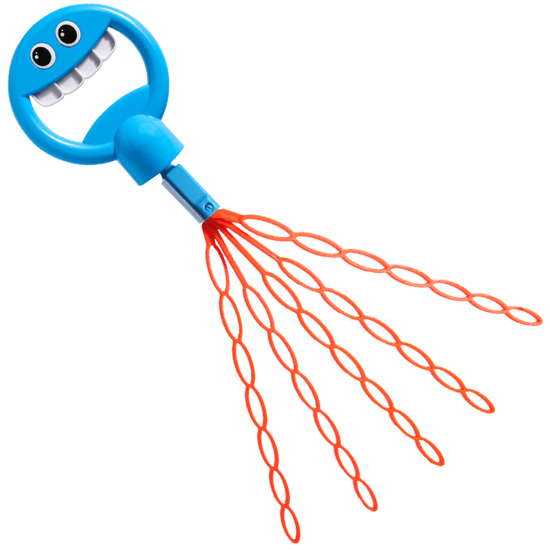 五爪泡泡笑脸泡泡机儿童吹泡泡玩具棒手持吹棒男女孩手动泡泡剑器