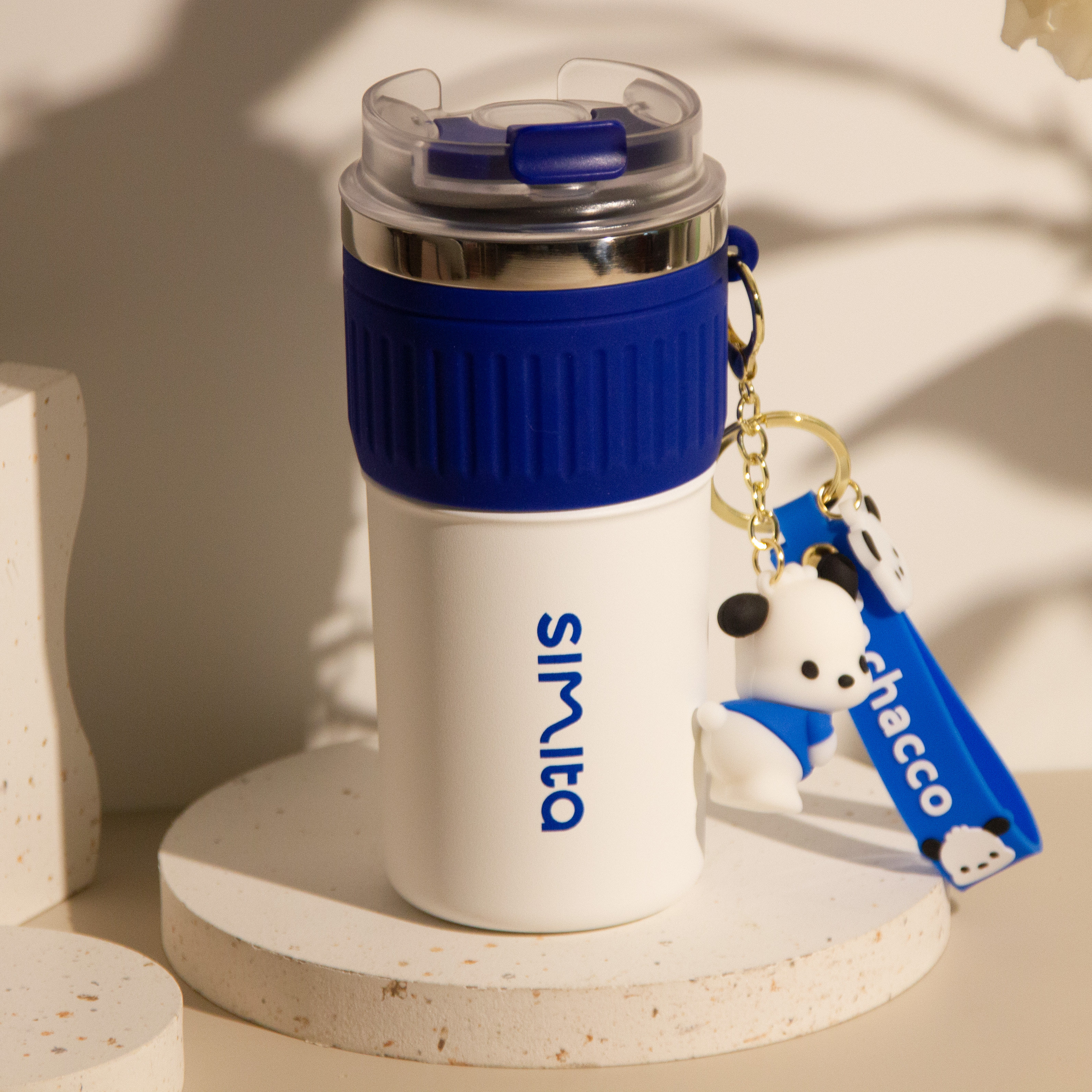 simita提手咖啡杯316不锈钢保温杯保冰便携高颜值简约车载水杯子