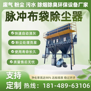 脈沖布袋除塵器石料廠木工廠粉塵收集器工業除塵器單機濾筒除塵器