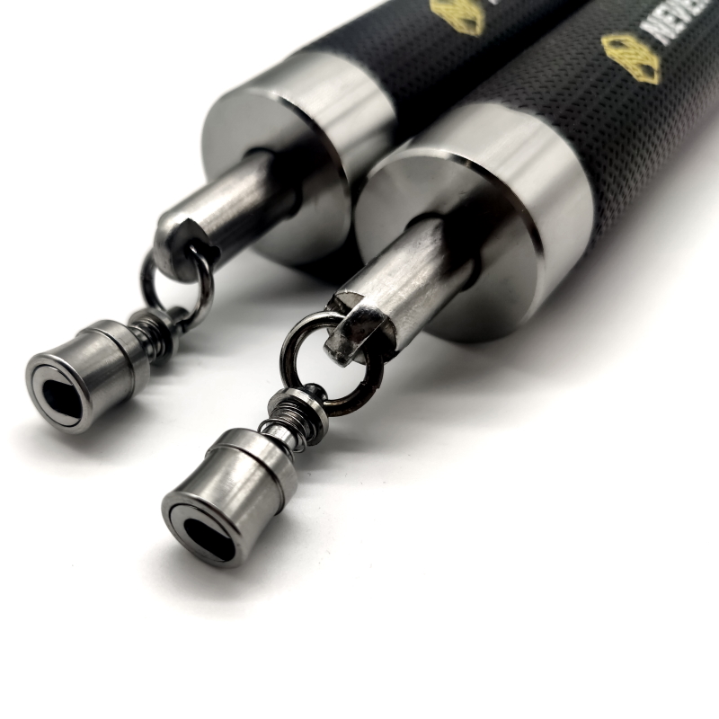 自助搭配重力跳绳锁头绳专用手柄零卖TPU包胶钢丝暴汗燃脂减肥