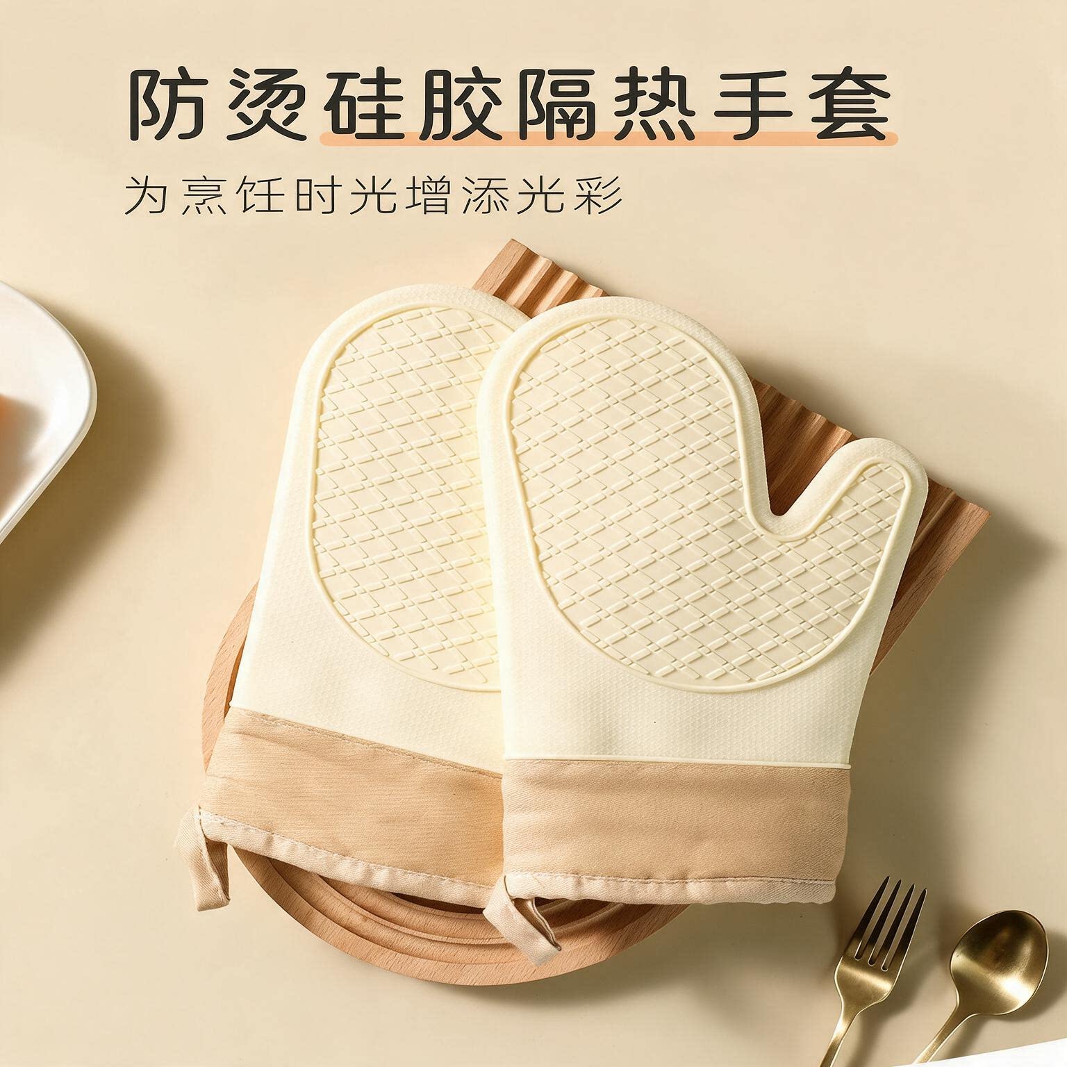 德国硅胶手套加厚防烫微波炉烘焙