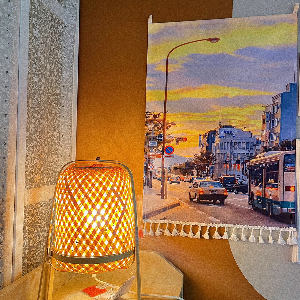 小武拉莫 山海 氛围感挂画ins房间治愈背景布墙面装饰布挂毯壁毯