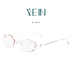 魅影YEIN官方旗舰店幻影2647钻石切边近视镜超轻钛架专柜正品 女
