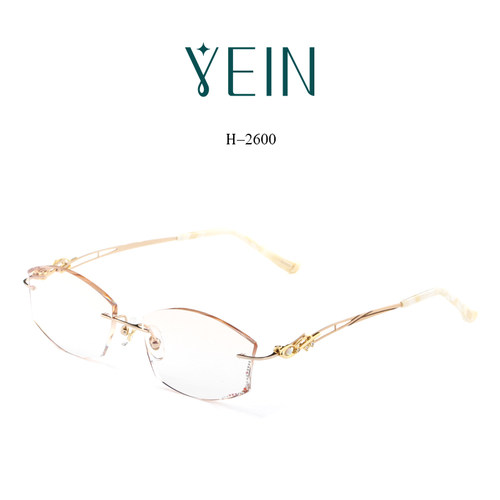 魅影女款时尚钛合金可配防蓝光