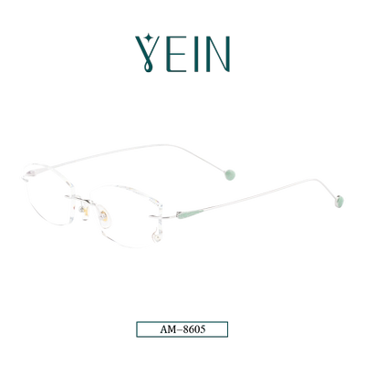 魅影女士时尚简约纯钛眼镜