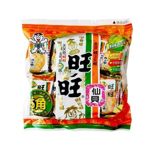 旺旺仙贝240克360g雪饼儿童宝宝膨化小零M食米饼非0一1岁婴儿辅食