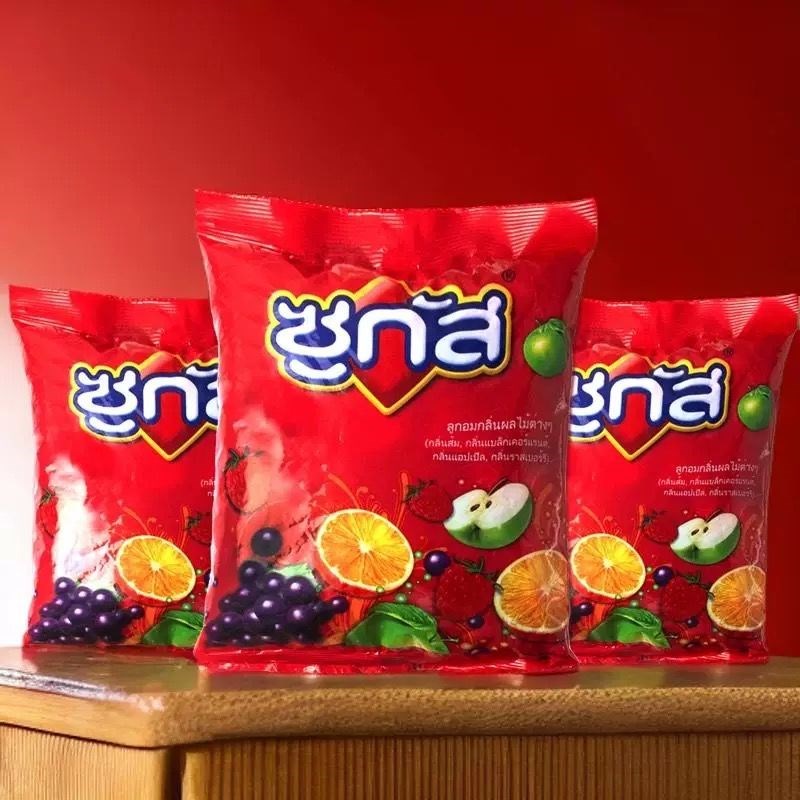 【泰国Suguhs】混合水果味瑞士软糖礼盒装糖果休闲零食喜糖婚糖礼