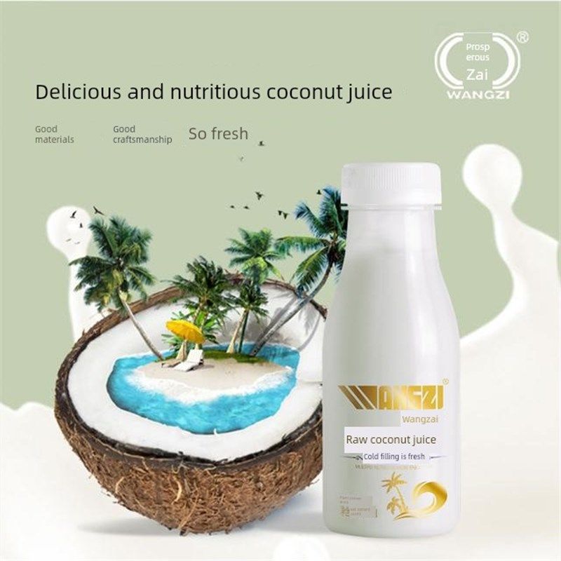 【满盒】245ml*10瓶旺仔A生椰汁植物蛋白饮料/椰奶丰富新鲜,咖啡/麦片/冲饮,植物蛋白饮料/植物奶/植物酸奶,淘宝优惠券,粉丝福利购,淘宝优惠卷