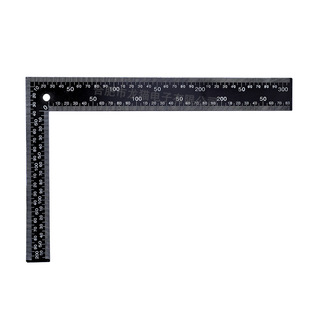 皮具工具画线用黑直角尺20X30m黑钢拐尺裁皮尺角度尺皮艺角尺