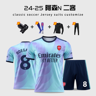 2425阿森纳球衣主客场球迷版哈佛茨赖斯厄德高萨卡成人儿童足球服