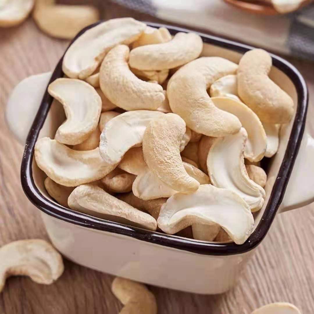 半片腰果仁白腰果碎生腰果大片新货原味坚果干果烘焙特产小零食图片
