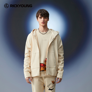 秋冬开衫 卫衣连帽新款 设计师与艺术家联名款 RICKYOUNG×陈晨宝蕴
